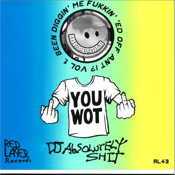 Dj Absolutely Shit — DOUBLE LP 2x12" vinyl cover