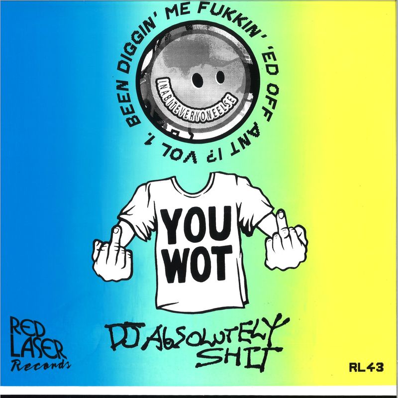 Dj Absolutely Shit — DOUBLE LP 2x12" vinyl cover