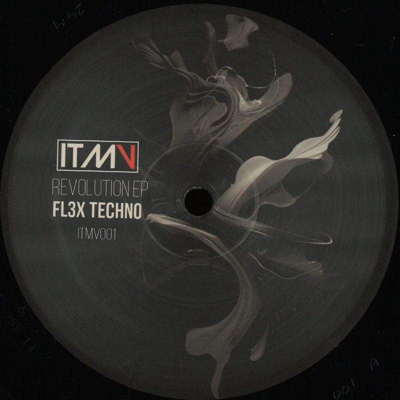 FL3X Techno — REVOLUTION EP vinyl cover