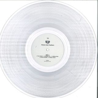 Glas — KISSES LIKE FEATHERS LP vinyl cover