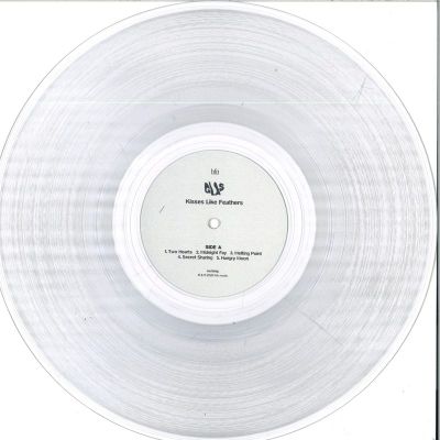 Glas — KISSES LIKE FEATHERS LP vinyl cover
