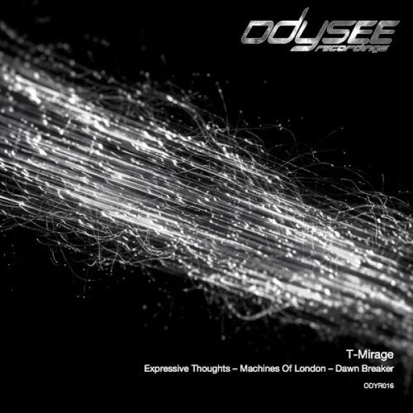 T-Mirage — Expressive Thoughts E.P. vinyl cover