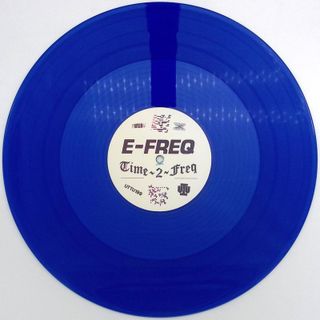 E-Freq — Time 2 Freq / Elysium Dream vinyl cover
