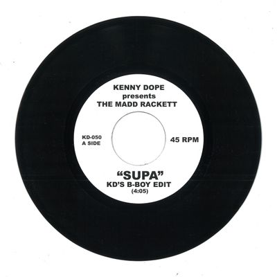Kenny Dope, The Mad Rackett — Supa vinyl cover