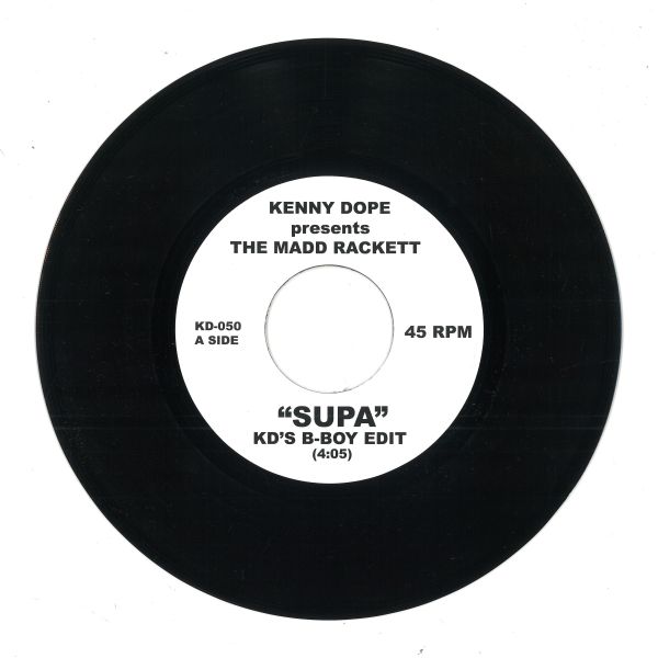 Kenny Dope, The Mad Rackett — Supa vinyl cover