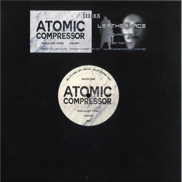 Atomic Compressor, Leatherface — Enculer Trez vinyl cover