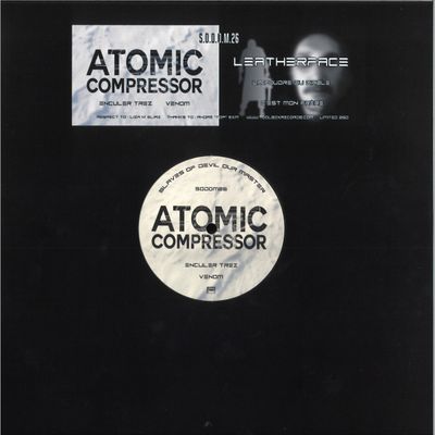 Atomic Compressor, Leatherface — Enculer Trez vinyl cover