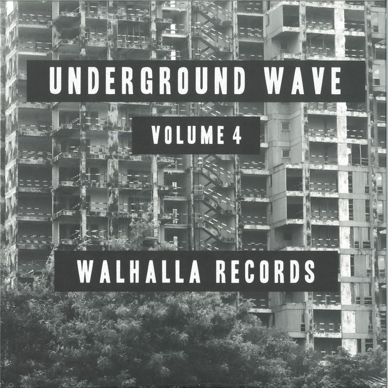 Various — UNDERGROUND WAVE VOL. 4 LP vinyl cover