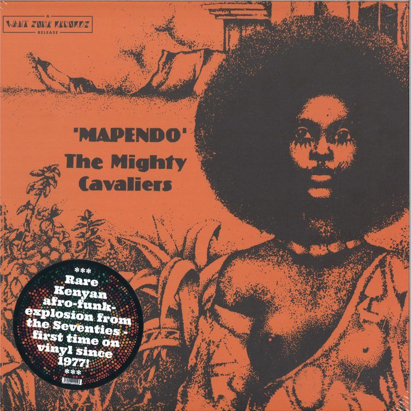 The Mighty Cavaliers — Mapendo LP vinyl cover