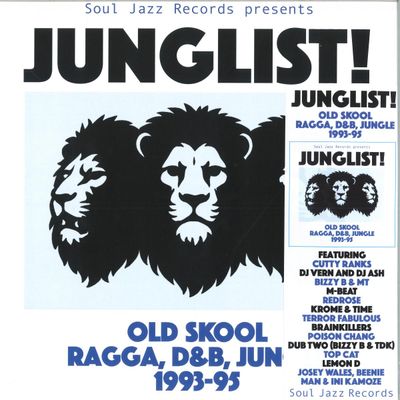 Junglist! — Old Skool Ragga, D&B, Jungle (2x12") vinyl cover