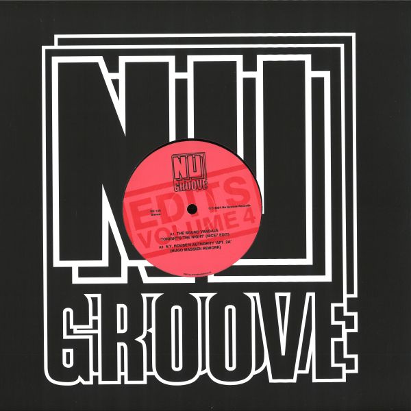 Various — Nu Groove Edits, Vol. 4 vinyl cover