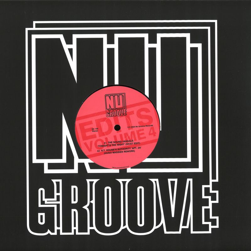Various — Nu Groove Edits, Vol. 4 vinyl cover