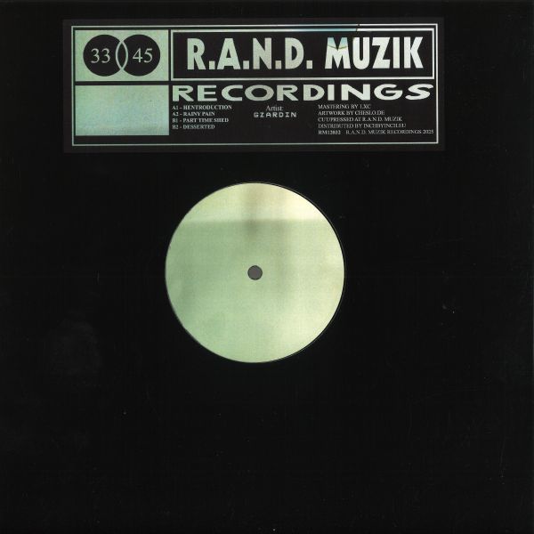 Gzardin — RM12032 vinyl cover