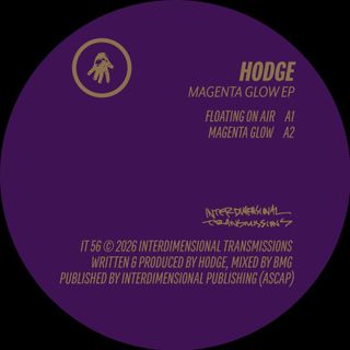 Hodge — Magenta Glow EP vinyl cover