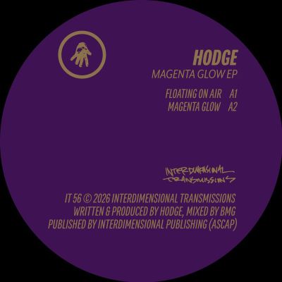 Hodge — Magenta Glow EP vinyl cover
