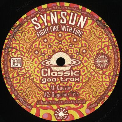 Synsun — Fight Fire With Fire vinyl cover