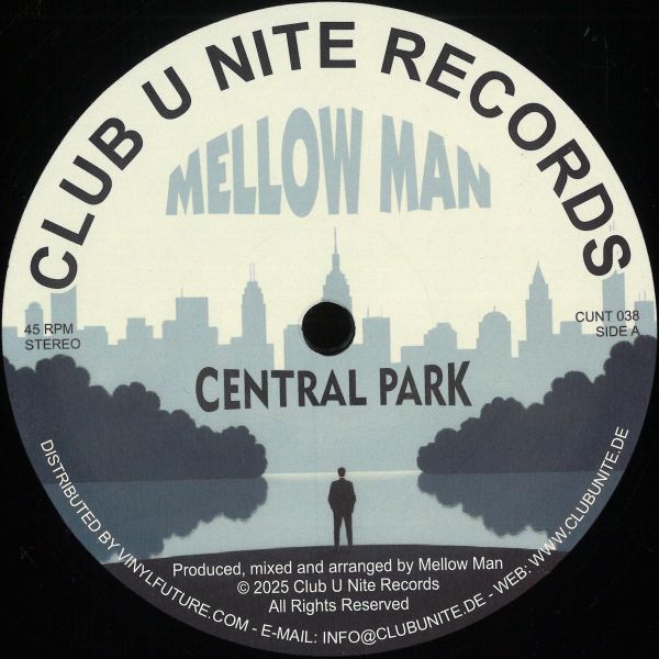Mellow Man — Central Park EP vinyl cover