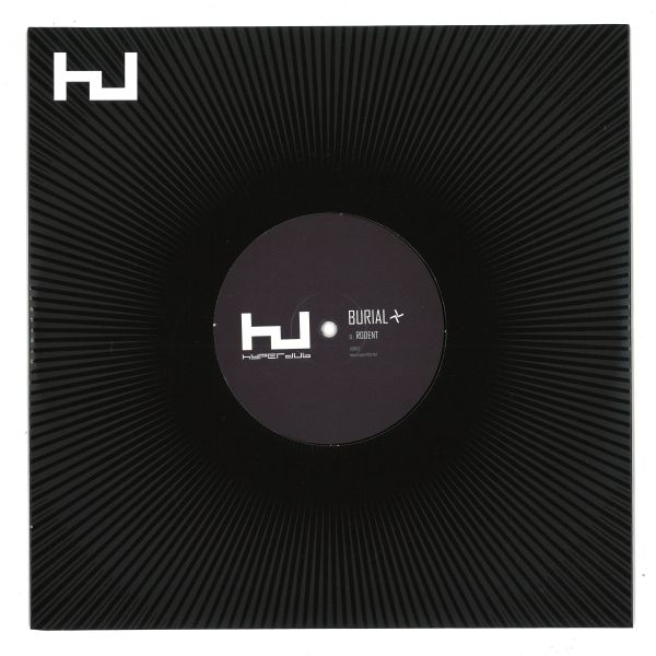 Burial — Rodent vinyl cover