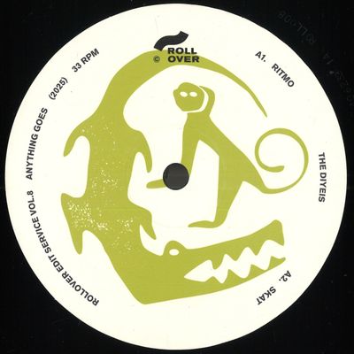 The Diyeis — ROLLOVER EDIT SERVICE VOL. 8 EP vinyl cover