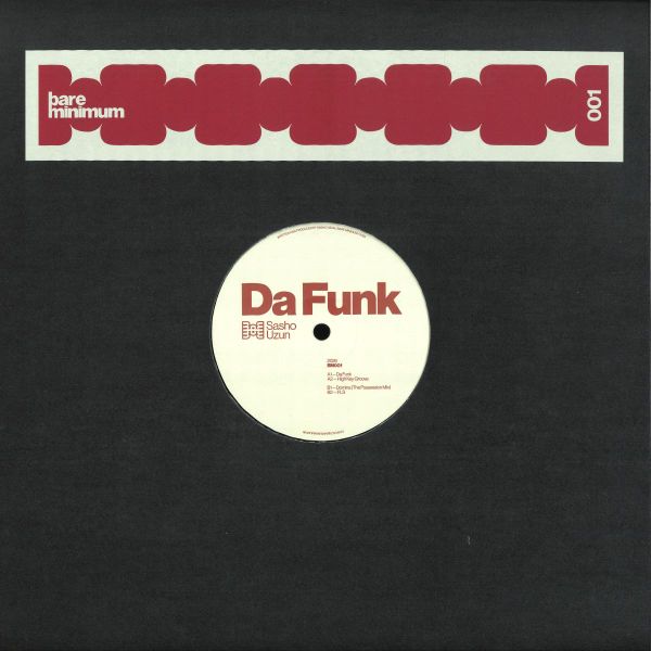 Sasho Uzun — Da Funk vinyl cover