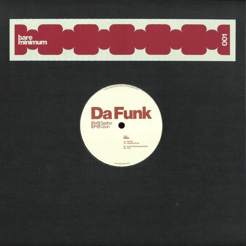 Sasho Uzun — Da Funk vinyl cover