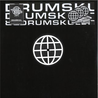Drumskull — Scrolling Shooter EP vinyl cover