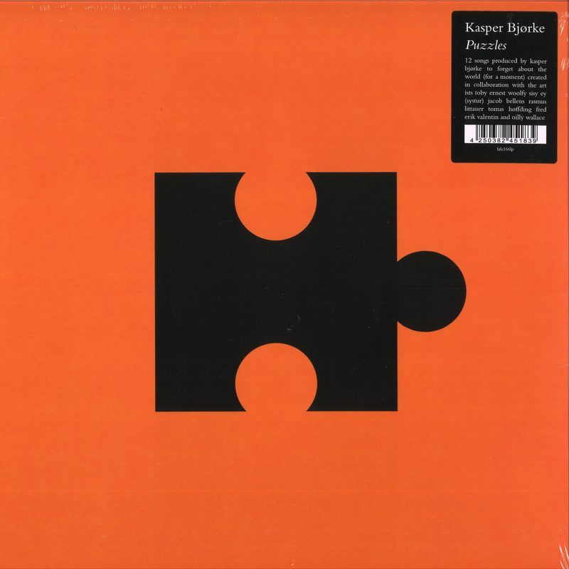 Kasper Bjørke — Puzzles LP vinyl cover