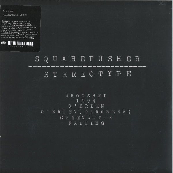 Squarepusher — Stereotype LP 2x12" vinyl cover