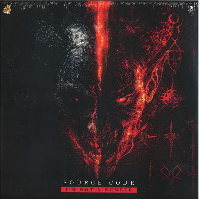 Source Code — I'm Not A Number Remixes 2x12" vinyl cover