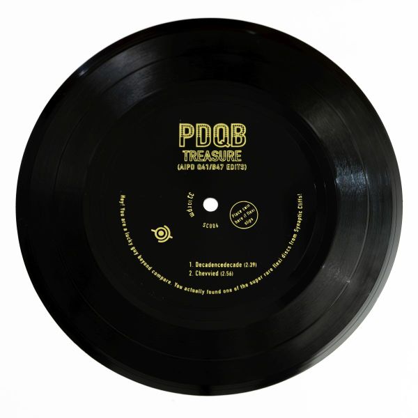 pdqb — Treasure (Flexi Disc 7") vinyl cover