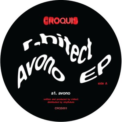 r.hitect — Avono EP vinyl cover