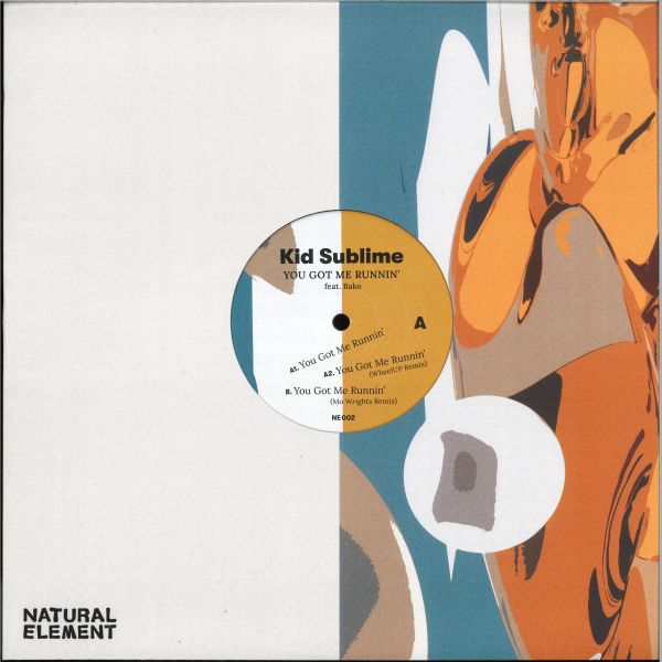 Kid Sublime — YOU GOT ME RUNNIN vinyl cover