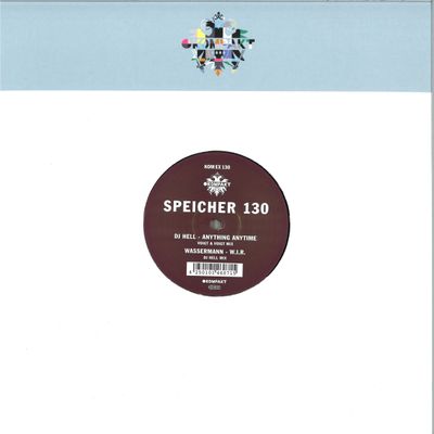Dj Hell, Wassermann — Speicher 130 vinyl cover
