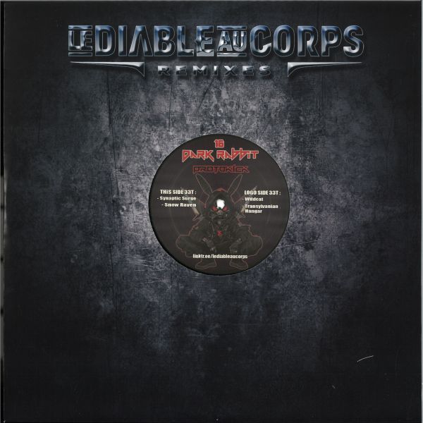 Protokick, Luddite — Dark Rabbit 16 vinyl cover