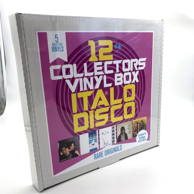 Various — 12" Collector's Vinyl Box: Italo Disco 5x12" vinyl cover