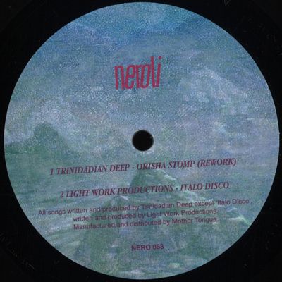 Trinidadian Deep, Light Work Productions — EP vinyl cover
