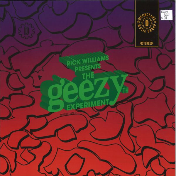 Rick Williams — The Geezy Experiment LP vinyl cover