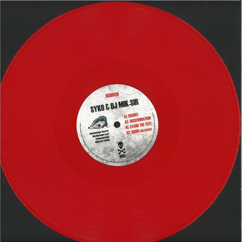 Syko, Dj Mik-Sir — Reboot EP vinyl cover
