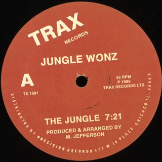 Jungle Wonz — The Jungle vinyl cover