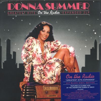 Donna Summer — On The Radio’ -  Greatest Hits Expanded LP 2x12" vinyl cover