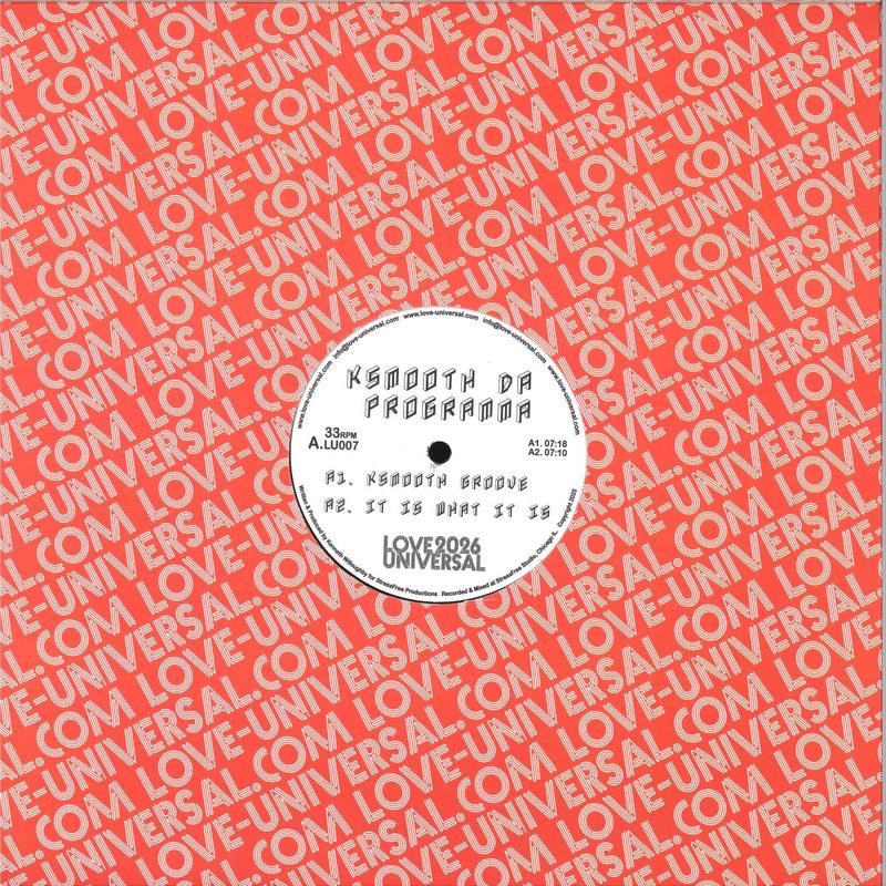 KSmooth da Programma — KSmooth Groove vinyl cover