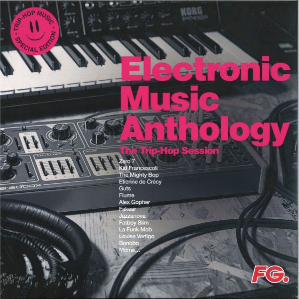 Various — ELECTRONIC MUSIC ANTHOLOGY - TRIP HOP SESSIONS LP 2x12" vinyl cover