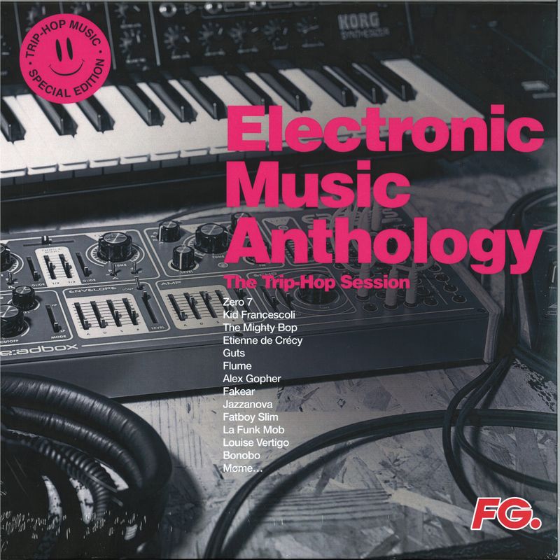 Various — ELECTRONIC MUSIC ANTHOLOGY - TRIP HOP SESSIONS LP 2x12" vinyl cover