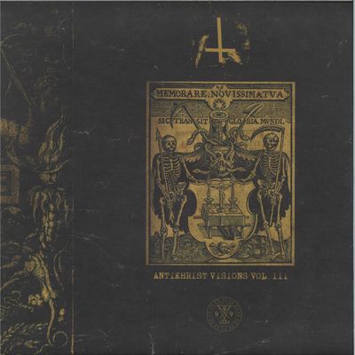Various — ANTIKHRIST VISIONS VOL. III EP vinyl cover