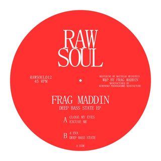 Frag Maddin — Deep Bass State EP vinyl cover