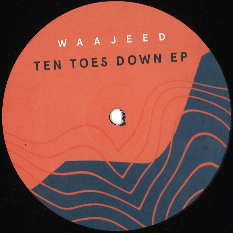 Waajeed — Ten Toes down EP vinyl cover
