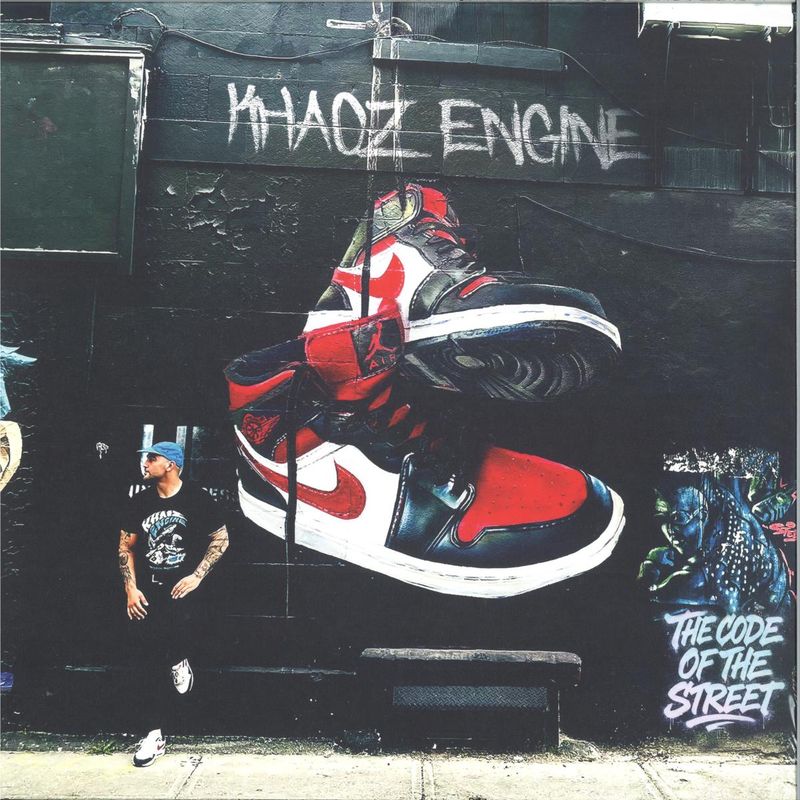 Khaoz Engine — Deathchant 4 Khaoz Engine LP 2x12" vinyl cover