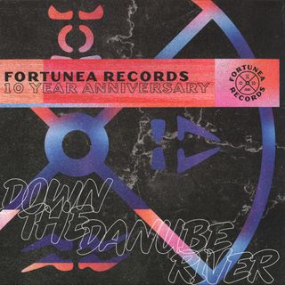 Various — Down The Danube River LP 2x12" vinyl cover