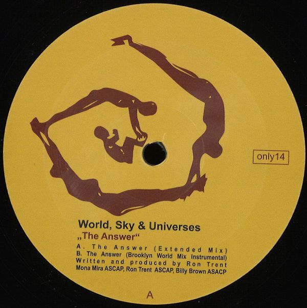 World, Sky, Universes, Ron Trent — The Answer vinyl cover