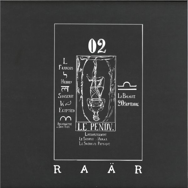 Raär — Le Pendu EP vinyl cover